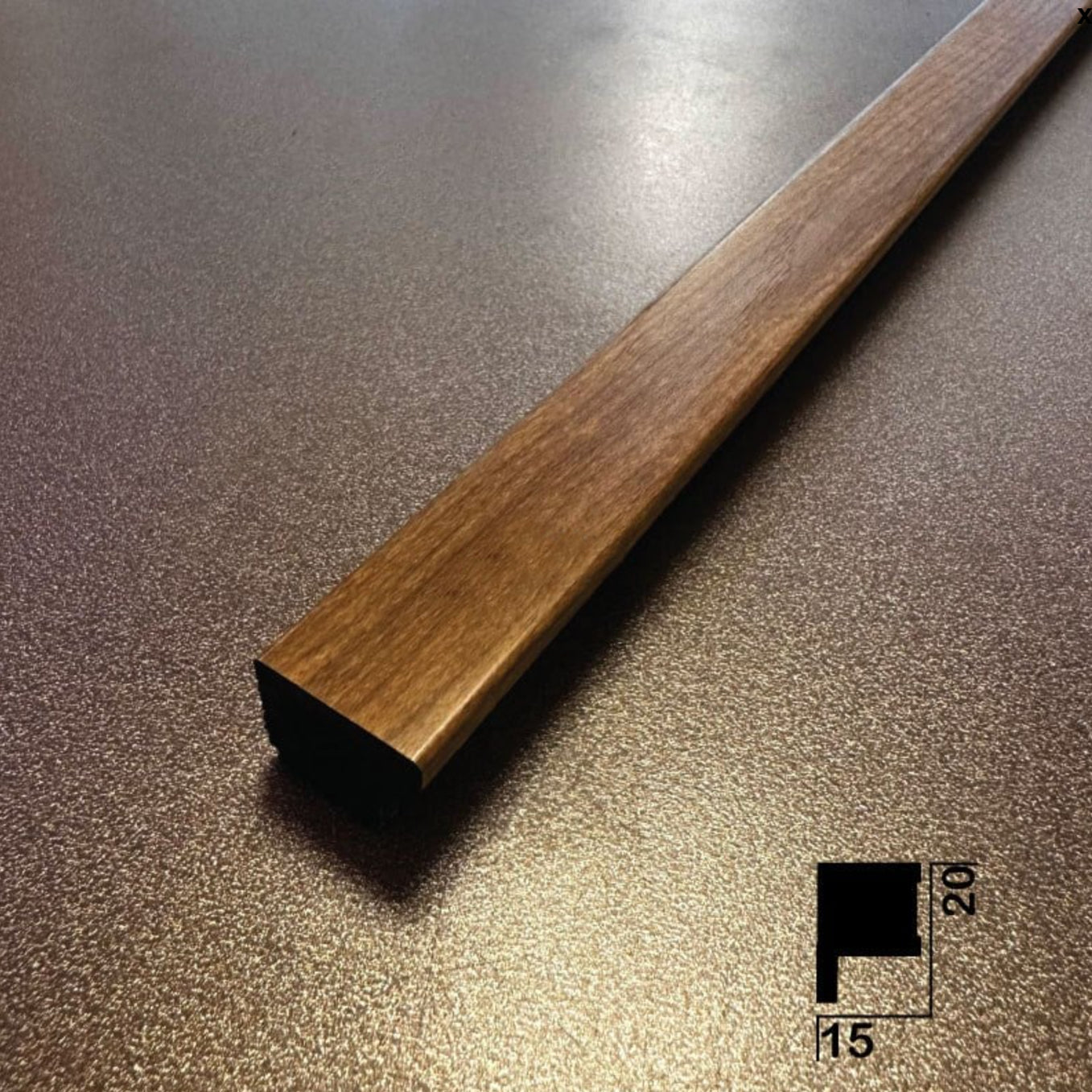 PANELING FOR WALL AND CEILING DECORATION - POLYMER RAW MATERIAL - DV210-KC 21cm