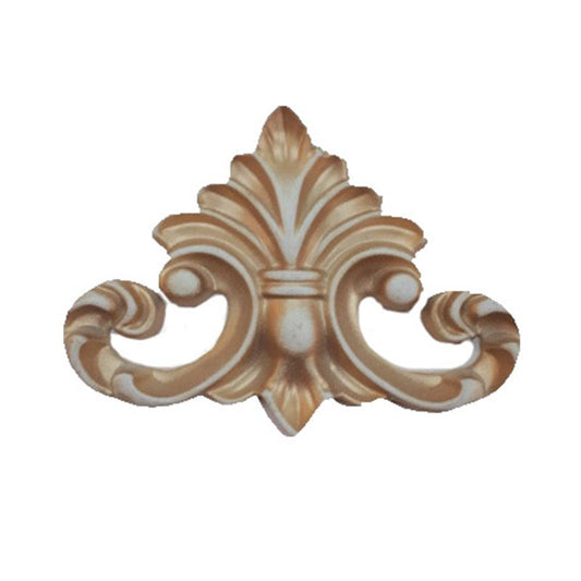 CORNER CEILING AND WALL MOTIF - POLYSTYRENE - DGM52-P - INNER PATINA 10*12cm