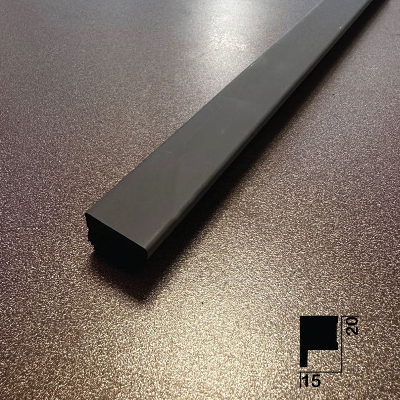 PANELING FOR WALL AND CEILING DECORATION - POLYMER RAW MATERIAL - DV210-SANT 21cm