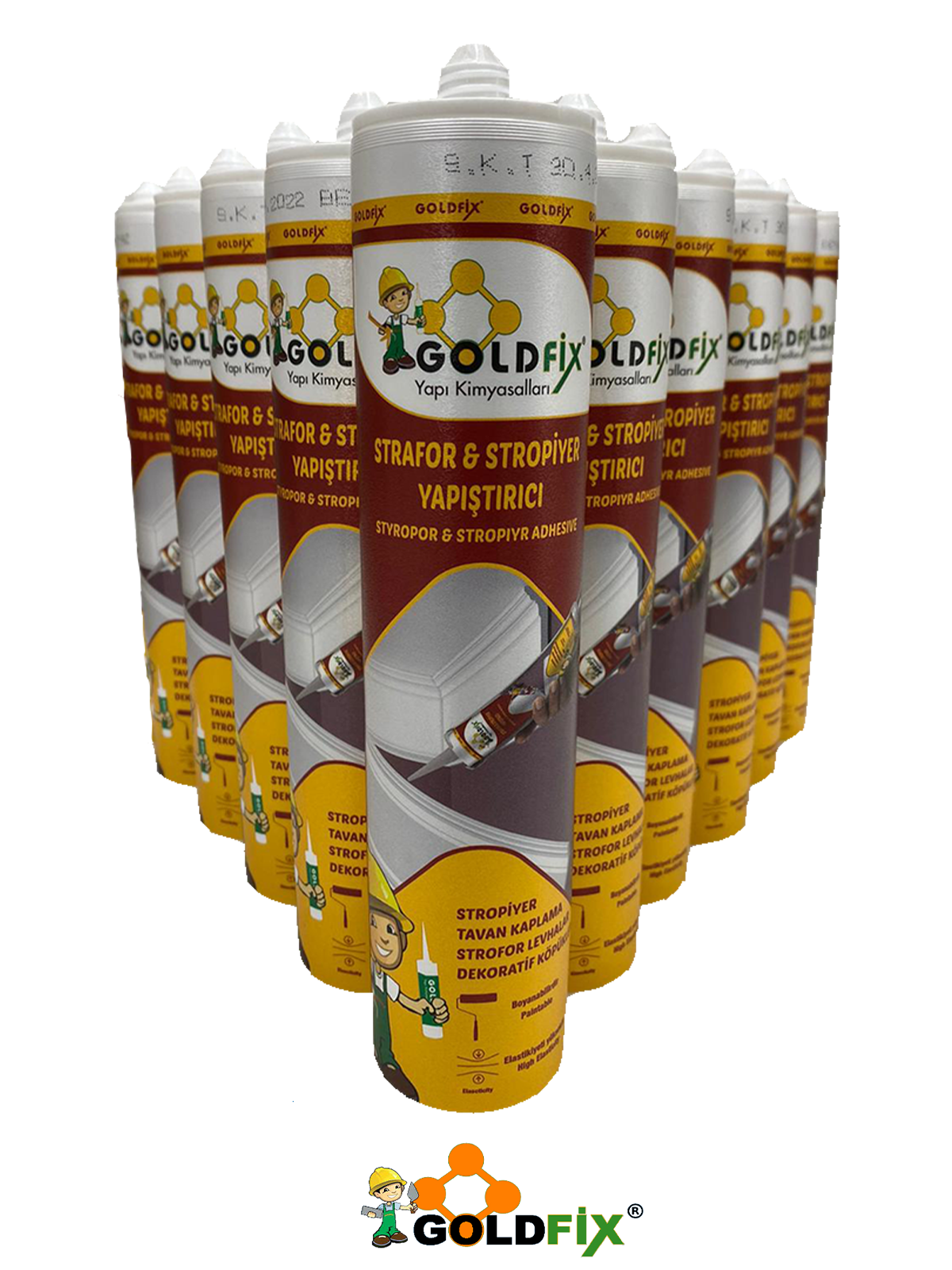 Silicone Adhesive For Xps Polystyrene Products -Goldfix