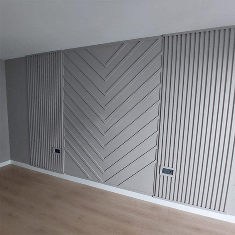 PAINTABLE PANELING FOR WALL AND CEILING DECORATION - POLYMER RAW MATERIAL - DV120-D2 12 cm