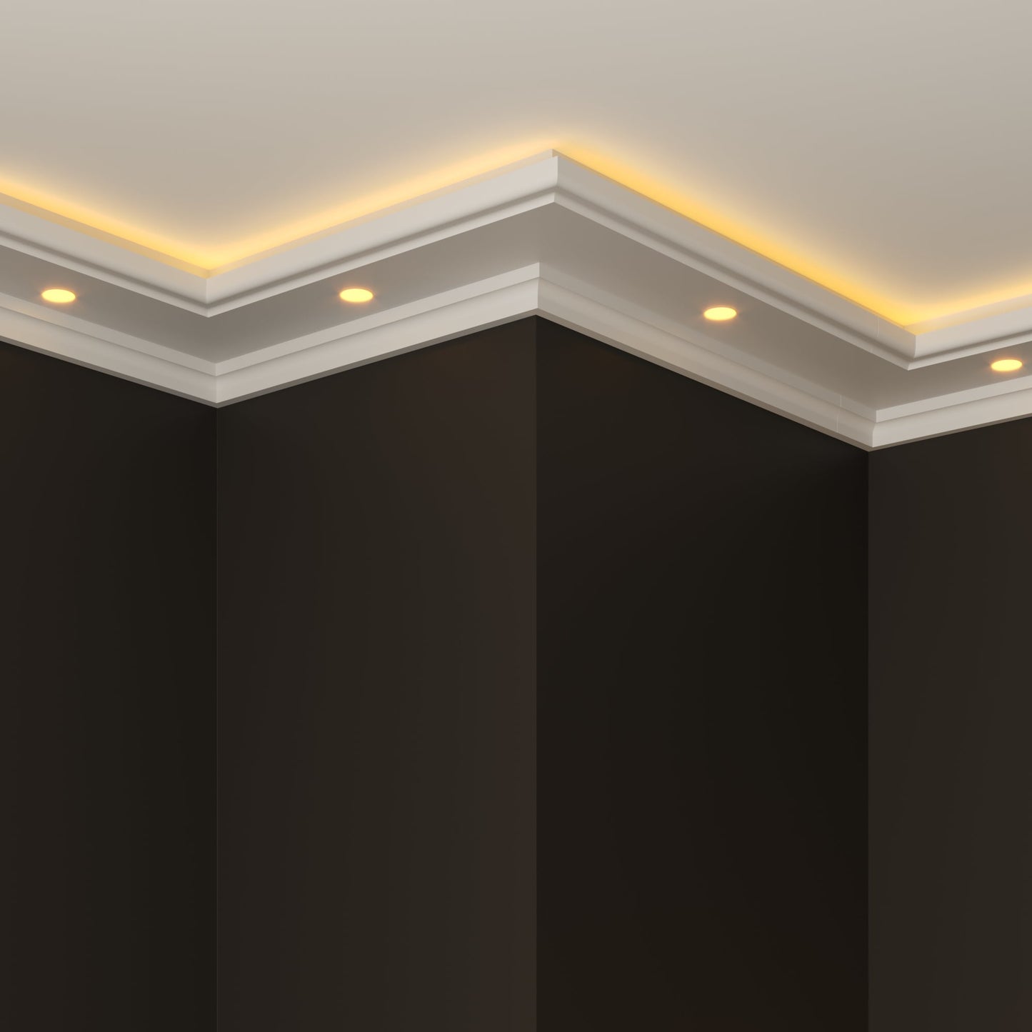 Led Cornice Coving Moulding VLS10