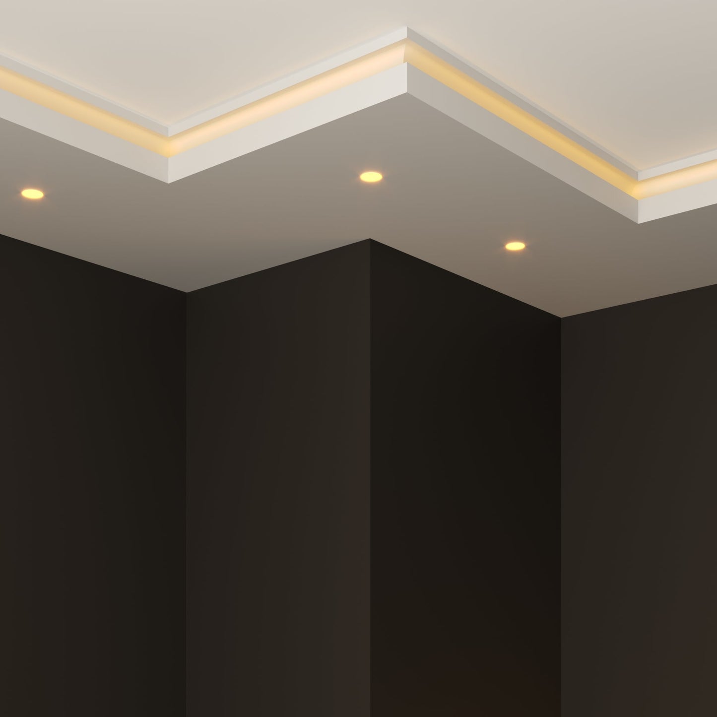 Led Cornice Coving Moulding VLS14